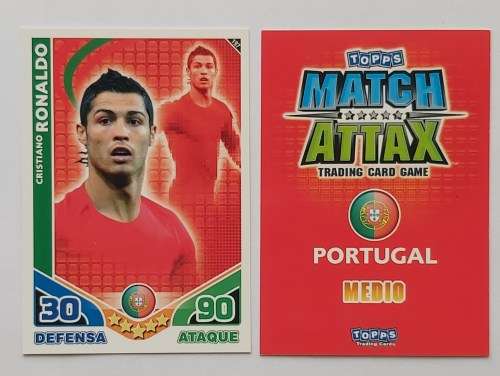 CRISTIANO RONALDO - TOPPS FIFA WORLD CUP 2010 - BASE TRADING CARD - MEXICAN EDITION