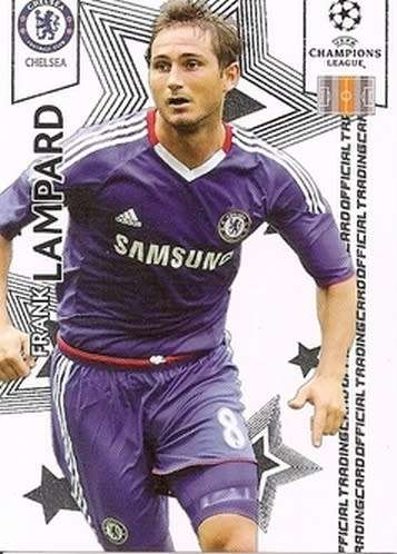 FRANK LAMPARD - PANINI CHAMPIONS LEAGUE PREMIUM 2010/11 - RARE BASE TRADING CARD