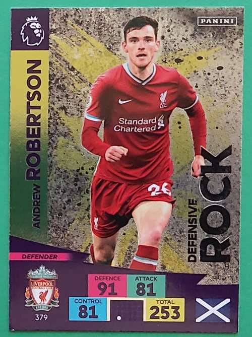 LIVERPOOL FC  - ENGLISH PREMIER LEAGUE 2020/2021 - TEAM SET of 24 `FOIL and BASE` TRADING CARDS