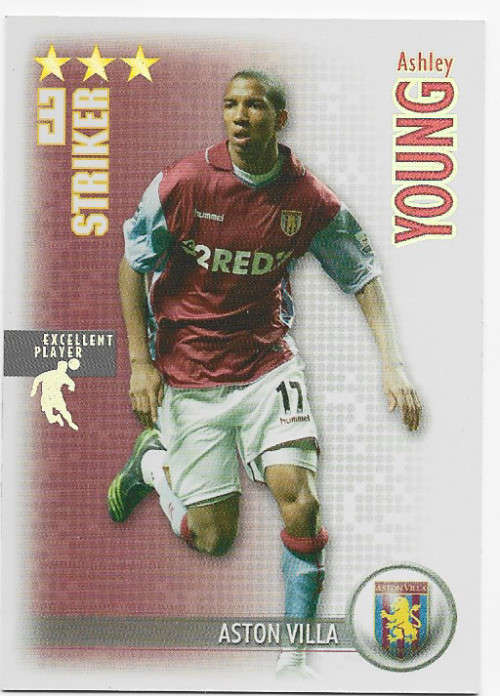 ASHLEY YOUNG - MAGIC BOX `SHOOT OUT` 2006-07 - `EXCELENT PLAYER` FOIL TRADING CARD