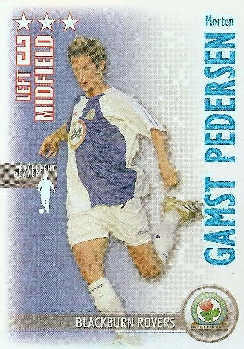 MORTEN PEDERSEN - MAGIC BOX `SHOOT OUT` 2006-07 - `EXCELLENT PLAYER` FOIL TRADING CARD