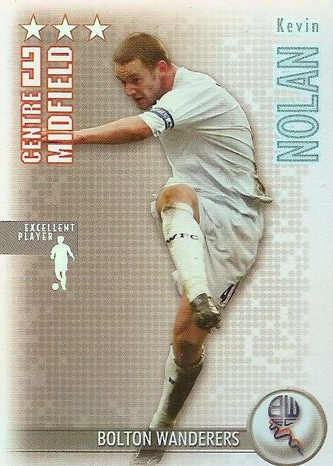 KEVIN NOLAN - MAGIC BOX `SHOOT OUT` 2006-07 - `EXCELLENT PLAYER` FOIL TRADING CARD