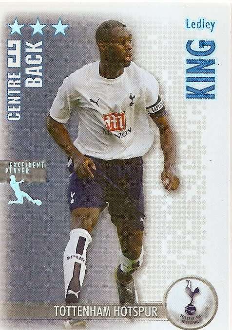 LEDLEY KING - MAGIC BOX `SHOOT OUT` 2006-07 - `EXCELLENT PLAYER` FOIL TRADING CARD