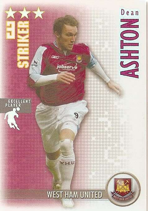 DEAN ASHTON - MAGIC BOX `SHOOT OUT` 2006-07 - `EXCELENT PLAYER` FOIL TRADING CARD