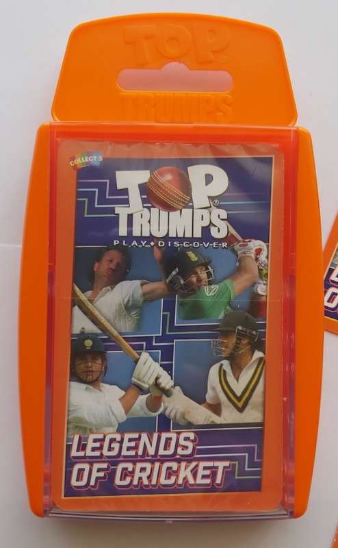 CRICKET LEGENDS - TOP TRUMPS 2021 - COMPLETE SET of 30 TOP TRUMPS LEGENDS of CRICKET CARDS