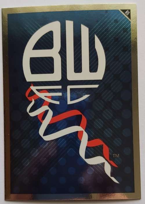 BOLTON WANDERERS - TOPPS MATCH ATTAX `EXTRA` 2011 - FOIL `BADGE` TRADING CARD R6
