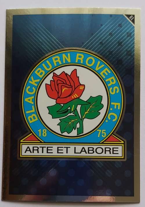BLACKBURN ROVERS - TOPPS MATCH ATTAX `EXTRA` 2011 - FOIL `BADGE` TRADING CARD R4