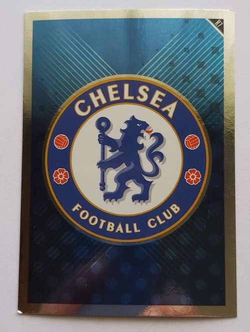 CHELSEA FC - TOPPS MATCH ATTAX `EXTRA` 2011 - FOIL `BADGE` TRADING CARD R7