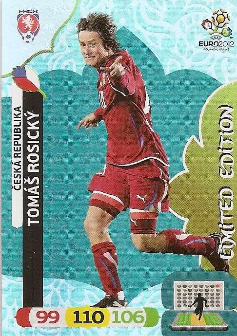 TOMAS ROSISCKY - PANINI `UEFA UERO 2012` COLLECTION - RARE LIMITED EDITION TRADING CARD