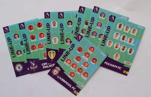 `LINE-UP` - ENGLISH PREMIER LEAGUE 2020/2021 - `LINE-UP` TRADING CARDS - ALL AVAILABLE