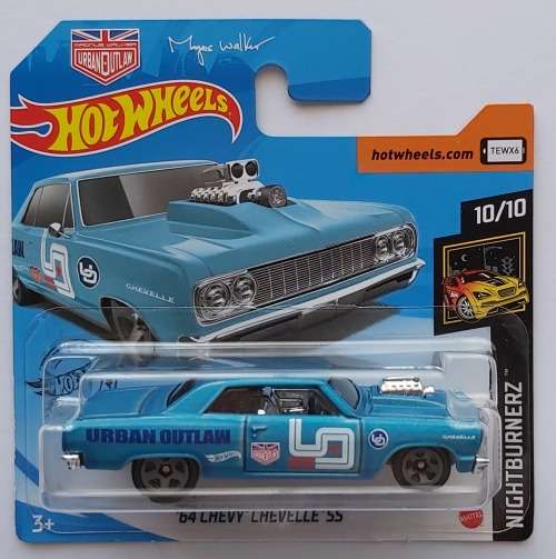 CHEVY CHEVELLE SS 1964 - HOTWHEELS 2020 - 1:64 NIGHTBURNERZ 247 of 250