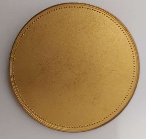 KARTING MEDAL - SOLID BRASS - Diameter 50mm