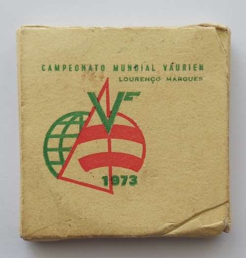SAILING COMM. MEDAL 1973 - WORLD CHAMPIONSHIP `VAURIEN CLASS` SAILING SOLID BRASS MEDAL 280 of 500