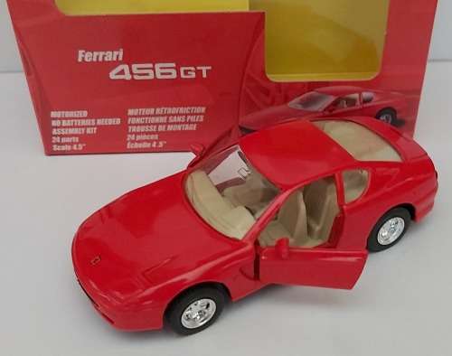 FERRARI 456 GT - MAISTO `ASSEMBLY LINE` 1/39 SCALE MODEL CAR