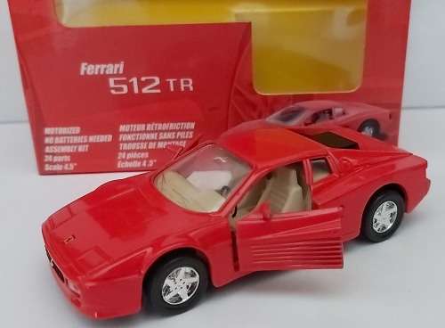 FERRARI 512 TR - MAISTO `ASSEMBLY LINE` 1/39 SCALE MODEL CAR