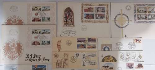 SOUTH WEST AFRICA - LOT of 32 1st Day Covers - No Duplicates