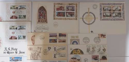 SOUTH WEST AFRICA - LOT of 32 1st Day Covers - No Duplicates