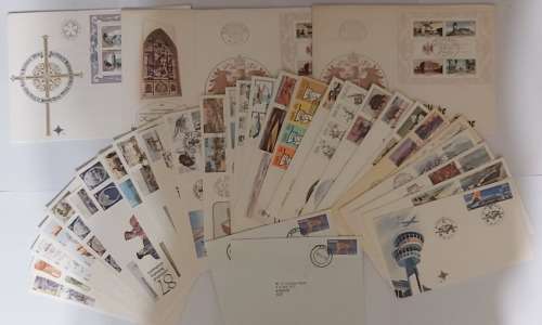 SOUTH WEST AFRICA - LOT of 32 1st Day Covers - No Duplicates