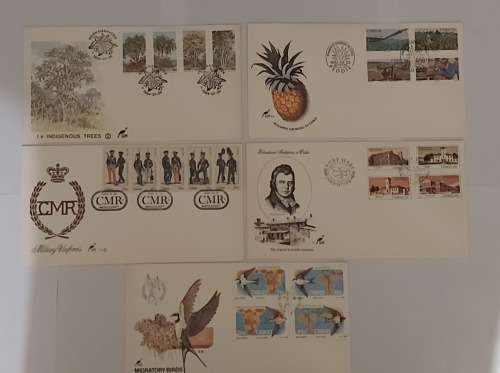 CISKEI - LOT of 5 1st Day Covers - No Duplicates