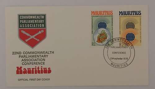 MAURITIUS - 1st DAY COVER `22th COMMONWELTH` 1976 - COVER