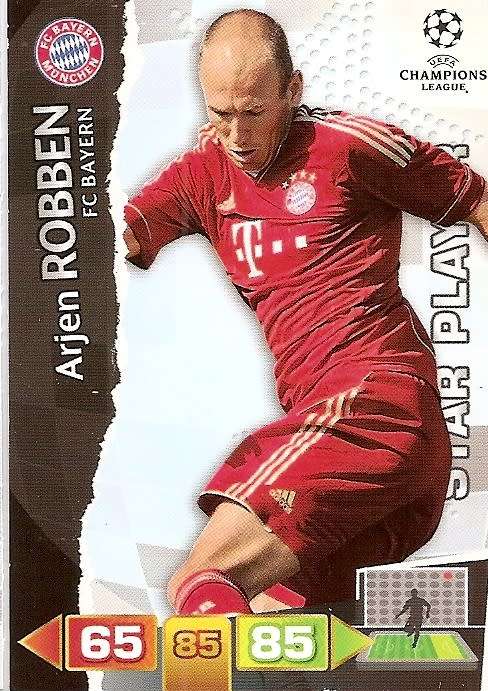 ARJEN ROBBEN (Bayern Munchen) - PANINI `CHAMPIONS LEAGUE 2011/12` - `STAR PLAYER` TRADING CARD