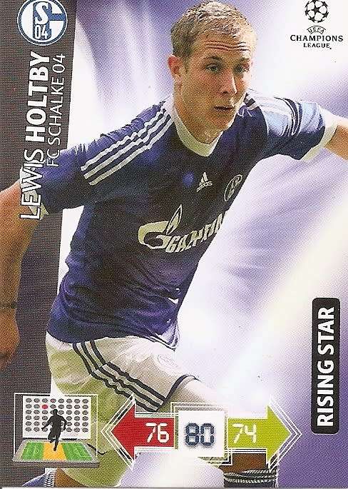 L. HOLTBY (Shalke) - PANINI `CHAMPIONS LEAGUE 2012/13` - `RISING STAR` TRADING CARD