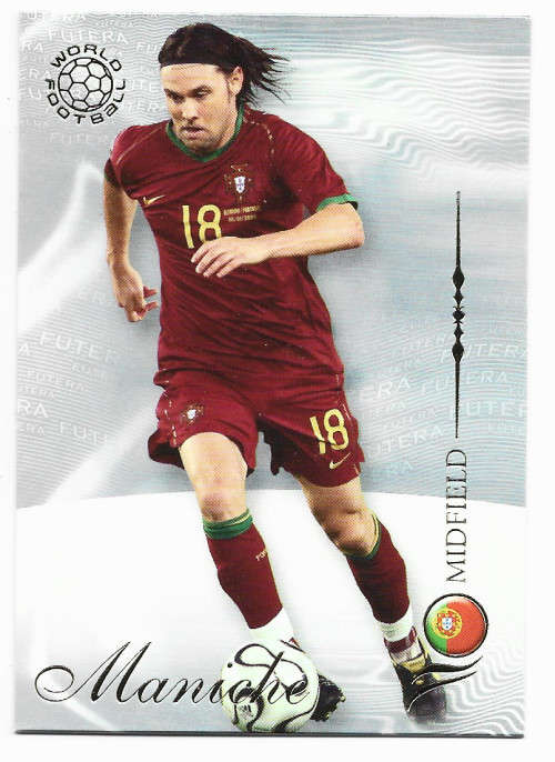 MANICHE (Portugal) - FUTERA WORLD FOOTBALL 2007 - RARE TRADING CARD 102