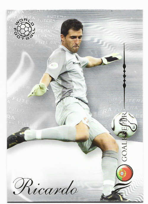 RICARDO PEREIRA (Portugal) - FUTERA WORLD FOOTBALL 2007 - RARE TRADING CARD 11