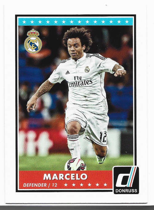MARCELO - DONRUSS `WORLD STARS C. LEAGUE` 2015  - BASE TRADING CARD 7