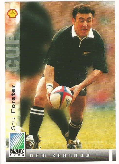 STU FORSTER  - SPORTS DECK `RUGBY WORLD CUP 95` -  BASE TRADING CARD 146