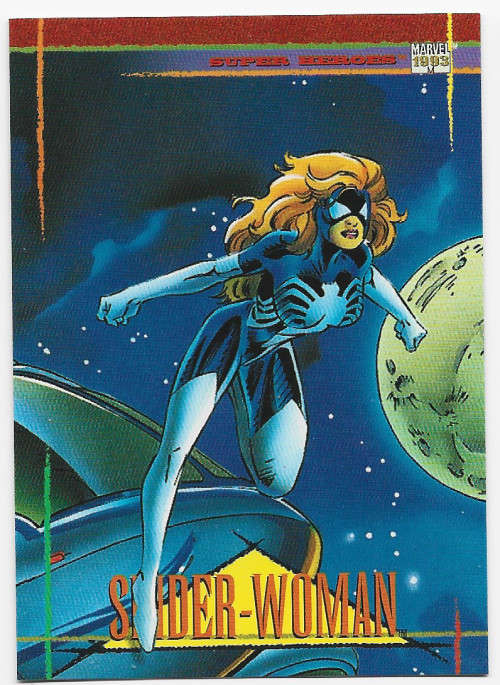 SPIDER WOMAN - MARVEL UNIVERSE 1993 TRADING CARD 65