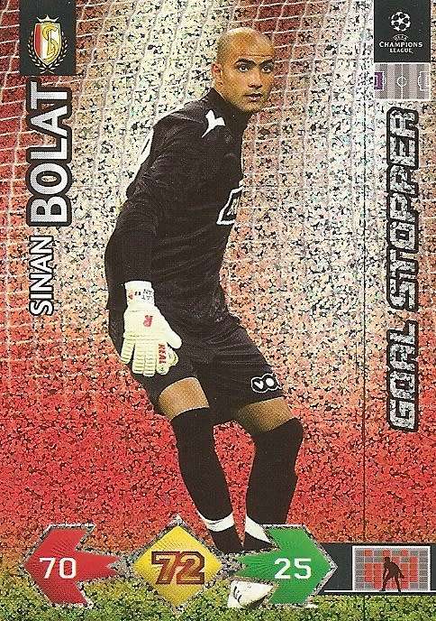 S. BOLAT - PANINI `CHAMPIONS LEAGUE S/STRIKES` 2009/10 - FOIL `GOAL STOPPER` TRADING CARD