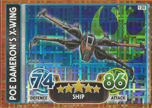 STAR WARS - TOPPS `STAR WARS FORCE ATTAX` EXTRA 2016 - COMPLETE 138 TRADING CARD SET - NO BINDER
