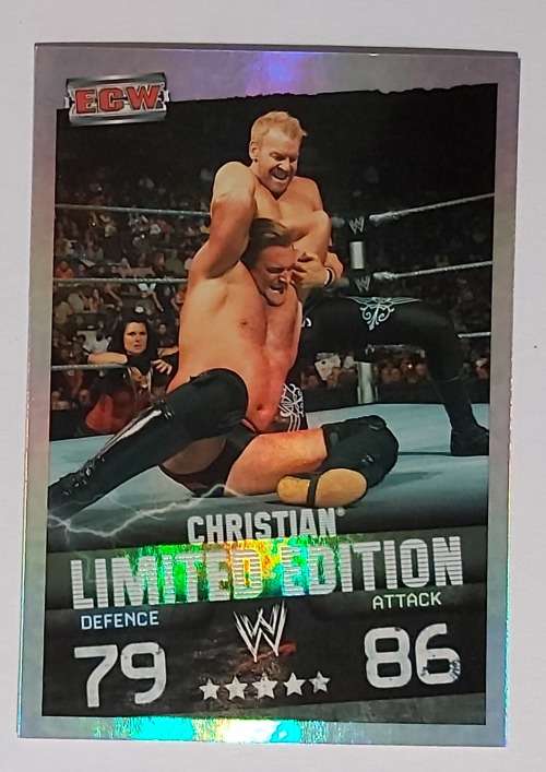 CHRISTIAN - TOPPS `SLAM ATTAX EVOLUTION` 2009/10 - FOIL `LIMITED EDITION` TRADING CARD