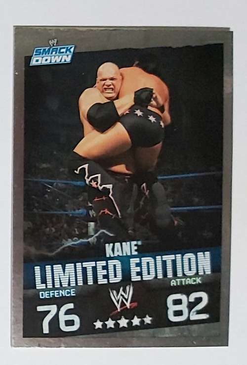 KANE - TOPPS `SLAM ATTAX EVOLUTION` 2009/10 - FOIL `LIMITED EDITION` TRADING CARD