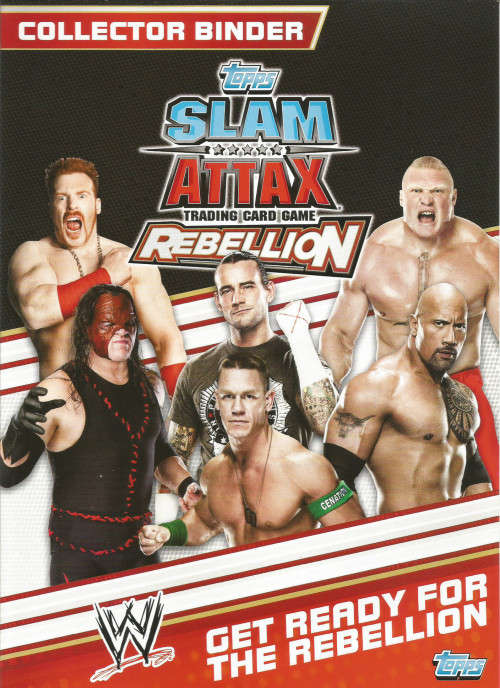 DOLF ZIGGLER - TOPPS `SLAM ATTAX REBELLION`  - FOIL `LIMITED EDITION` TRADING CARD