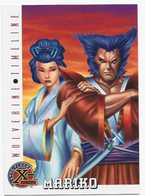 MARIKO - MARVEL X-MEN 1996 - TRADING CARD 84