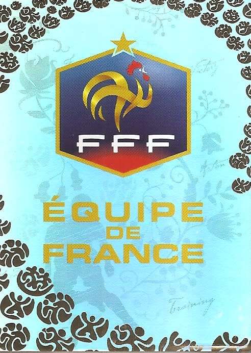 FRANCE - PANINI `UEFA EURO 2008 PREMIUM` COLLECTION - FOIL `LOGO` TRADING CARD 8