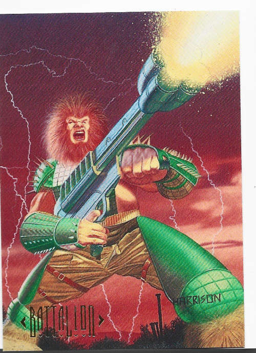 BATTALION - MARVEL DC COMICS 1994 - TRADING CARD 25