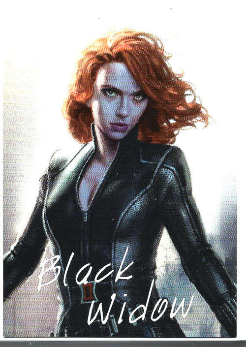 BLACK WIDOW - MARVEL `MARVEL CIVIL WAR 2016` - TRADING CARD 149
