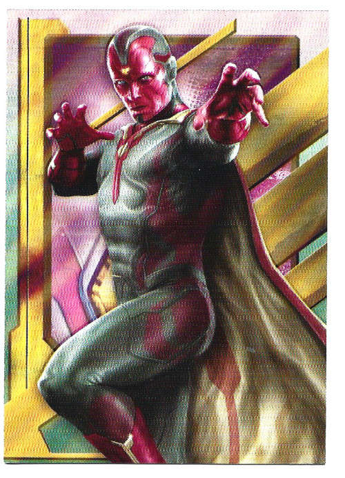VISION - MARVEL `MARVEL CIVIL WAR 2016` - FOIL TRADING CARD 51
