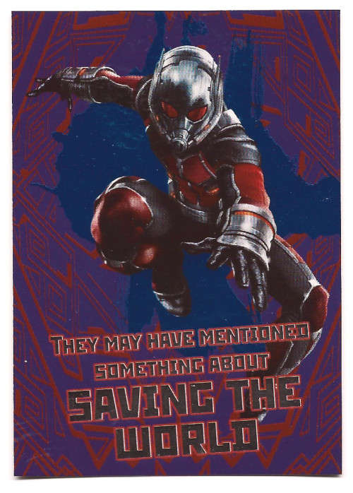 THE WASP - MARVEL `MARVEL CIVIL WAR 2016` - FOIL TRADING CARD 92