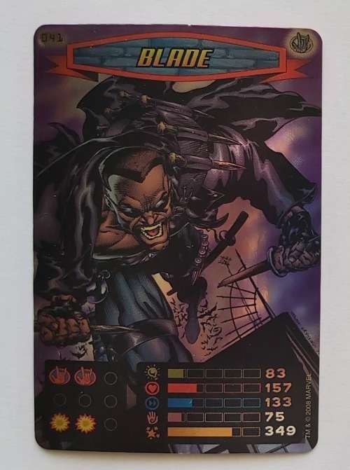 BLADE - MARVEL `SPIDERMAN 2011 COLLECTION` - FOIL TRADING CARD 41