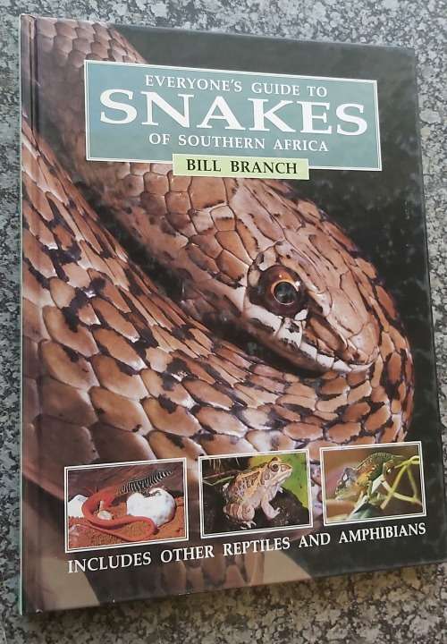 SNAKES of SOUTHERN AFRICA - A Field Guide, 1991 - by Bill Branch