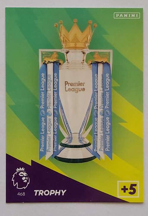 PANINI Adrenalyn English Premier League 2021/2022 - `TROPHY` TRADING CARD 468