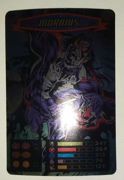 MORBIUS - MARVEL `SPIDERMAN 2011 COLLECTION` - FOIL TRADING CARD 53