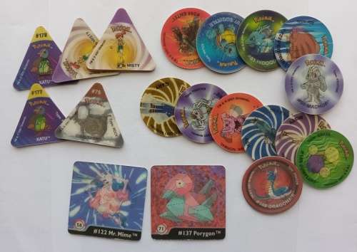 TAZOS 3D - Simba Mixed Collections 3D Tazos - LOT of 19 3D Mixed Series Tazos