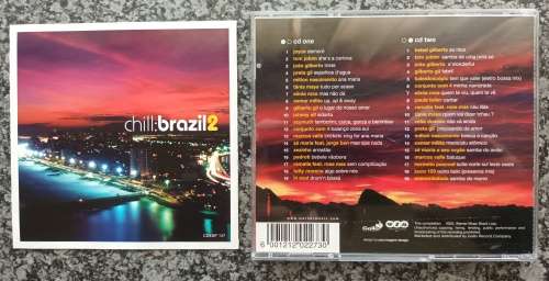 CHILL MUSIC CD - `BRAZIL CHILL` RELAX - CHILLING MUSIC DOUBLE CD in good condition