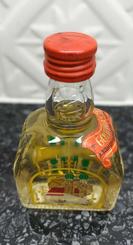 GOLDWASSER LIQUEUR MINI BOTTLE - Germany 38% - Sealed and in Perfect Condition