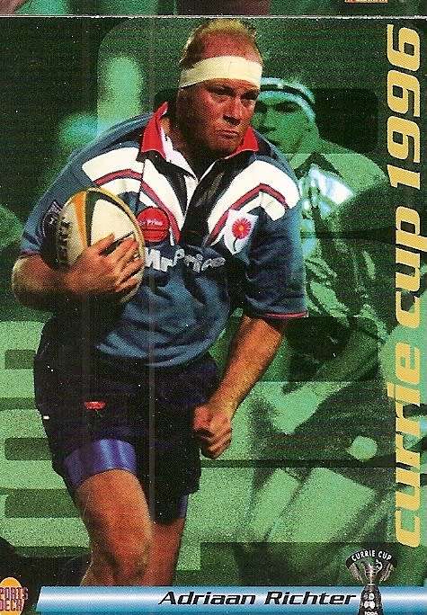 ADRIAAN RICHTER (NORTH TRANSVAAL) - SPORTS DECK RUGBY COLLECTION  1996 - TRADING CARD 26